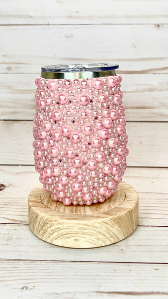 Pearled Wine Tumbler
